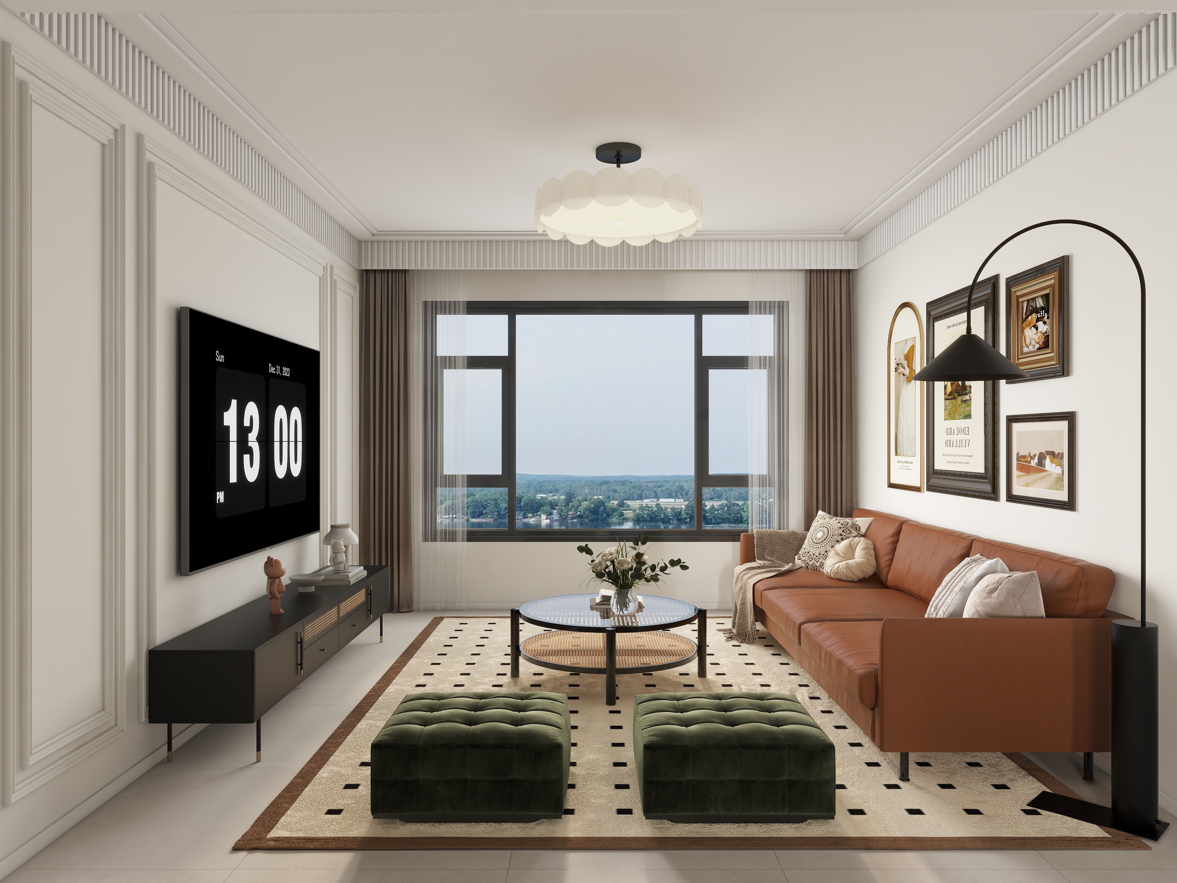 BJMoFRd-菊香华庭奶油风-装修设计方案