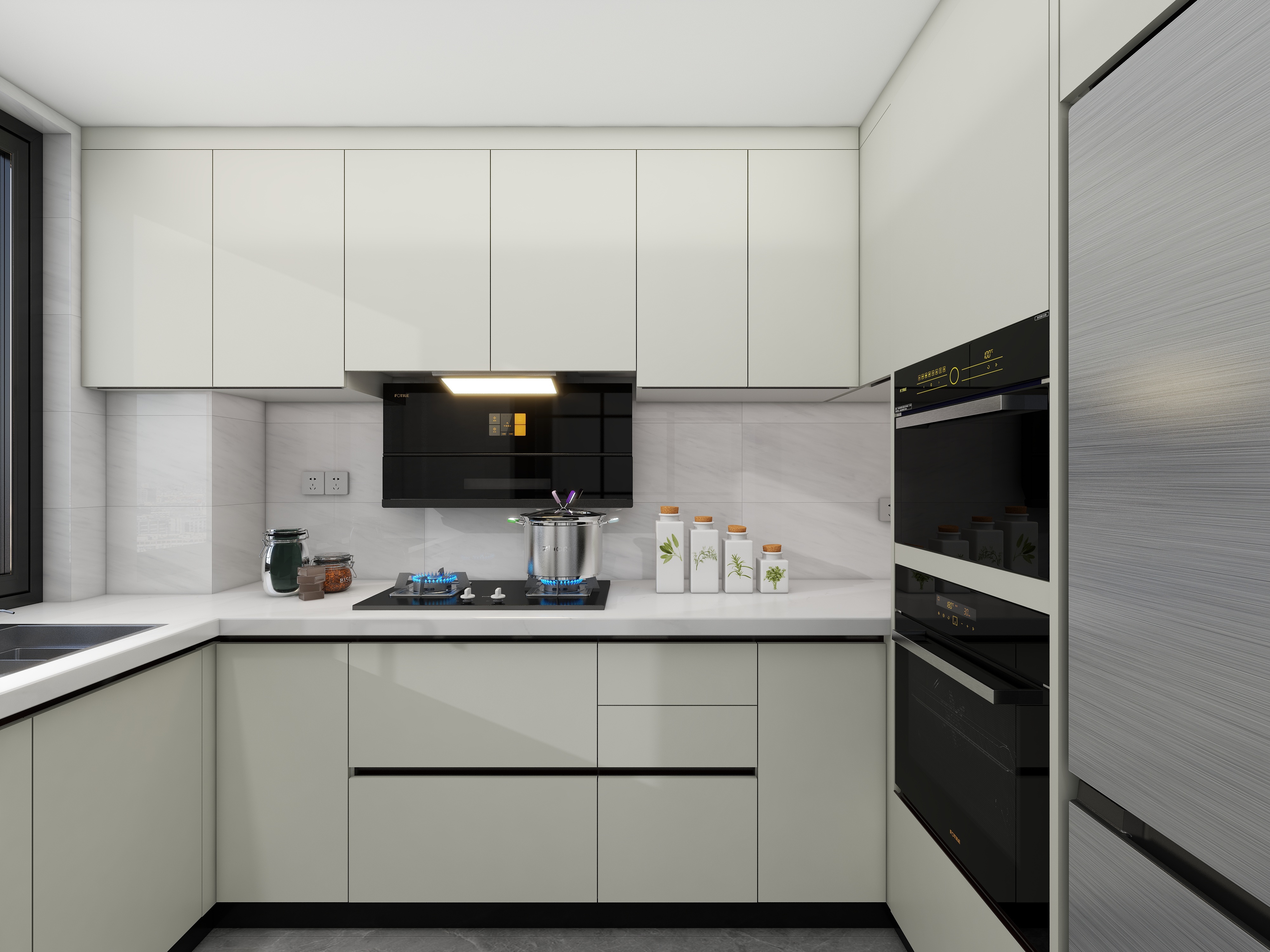 俞成超-景都花园34-404厨房效果图-副本-装修设计方案