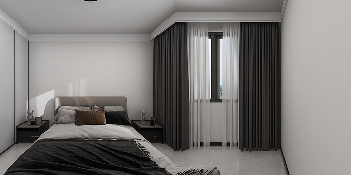 陕西居永悦建筑装饰工程有限公司-城西社区-装修设计方案