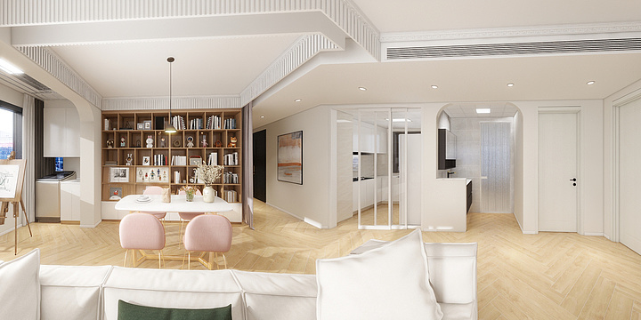 九腾庄经理-春来风华118H++-装修设计方案