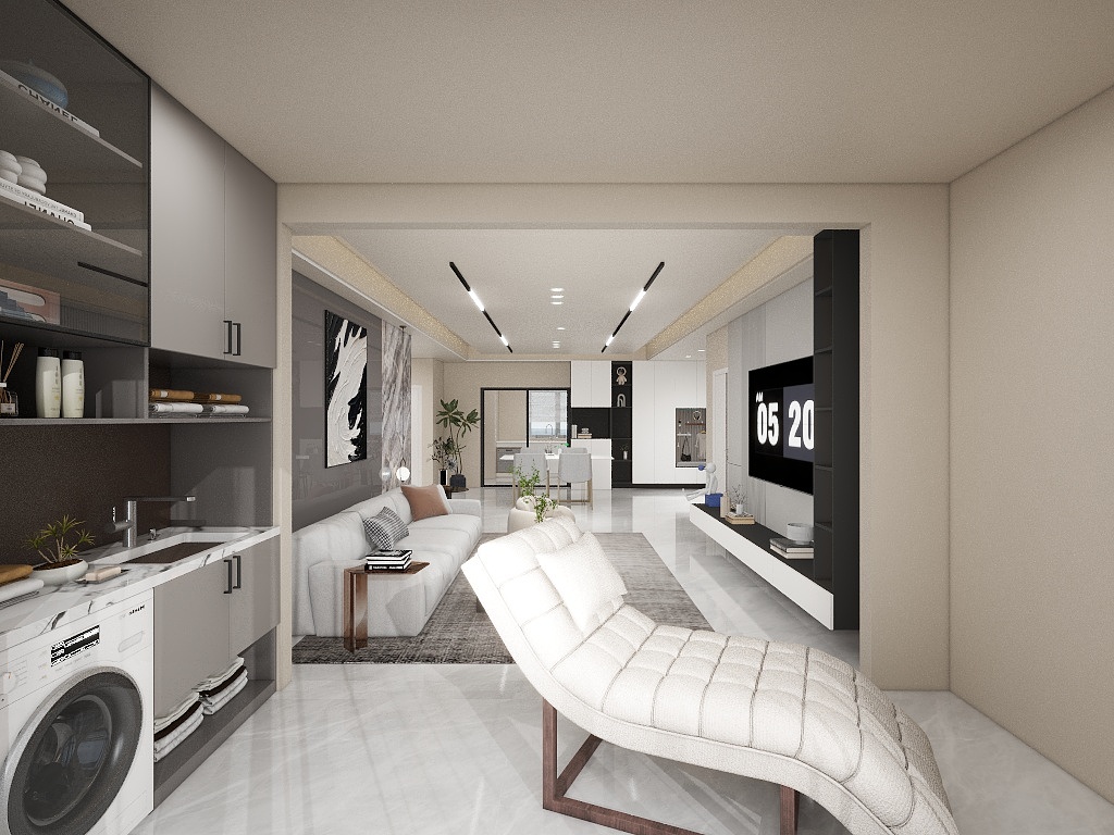 feam22-佳兆业玖珑山143㎡3室-装修设计方案