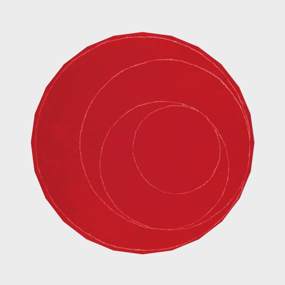 IKEA Round red3D模型