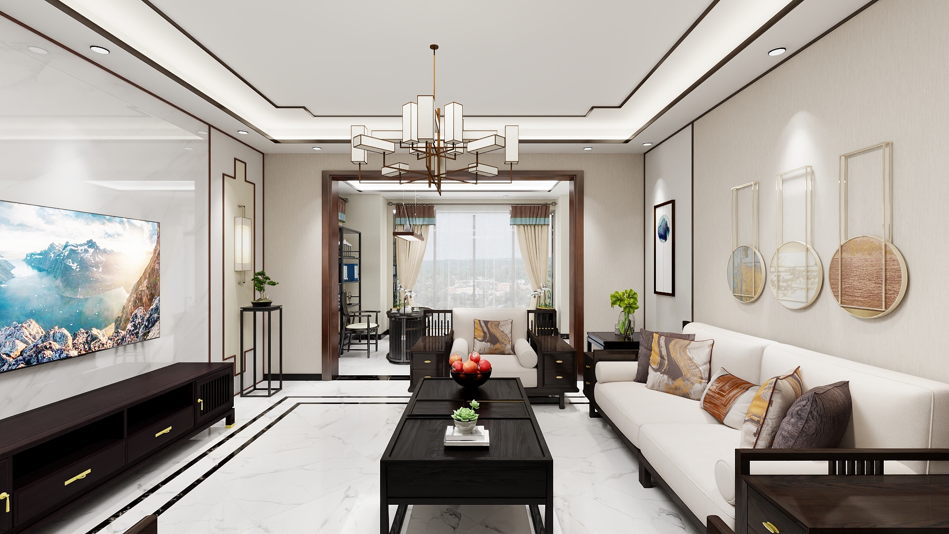 新艺美家-新中式-装修设计方案