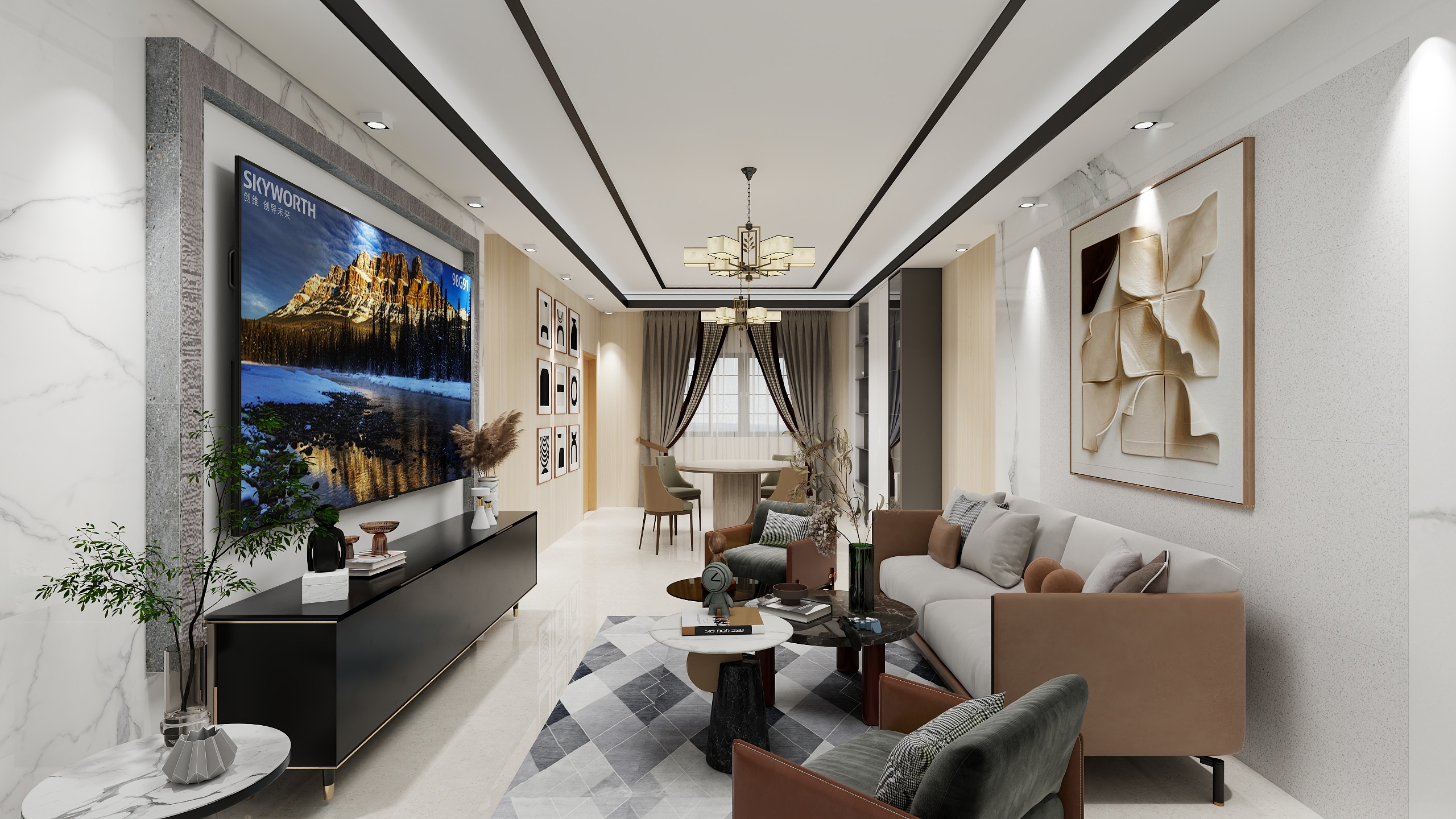 她怎么不明白-现代-装修设计方案