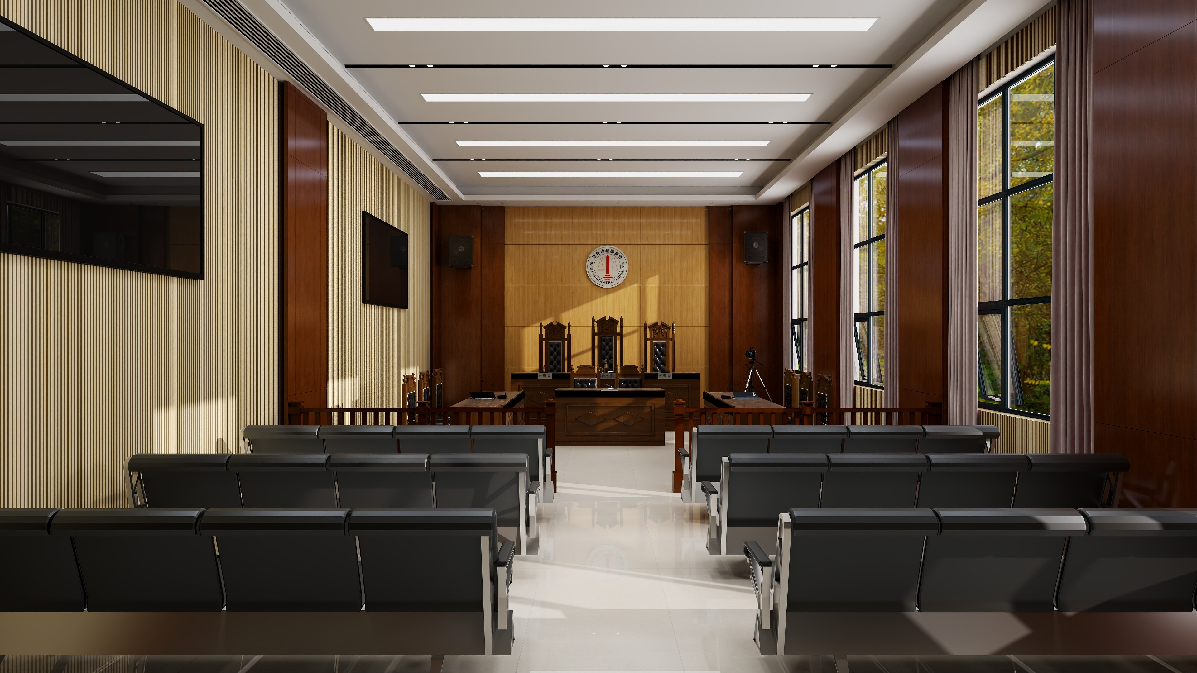 -野生设计师-司法局新建仲裁庭 - 副本-装修设计方案