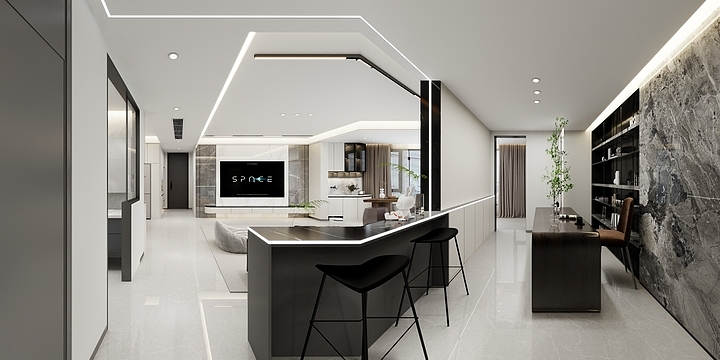 池传伟-四居室现代简约最终稿-装修设计方案