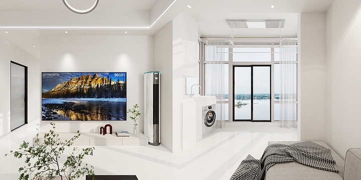 张云杏lucky-随州恒大悦龙台93㎡3室-装修设计方案