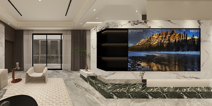 青晨设计-浮梁自建房-装修设计方案