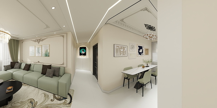 库来西·肉孜-龙湖映象-阿迪力-装修设计方案