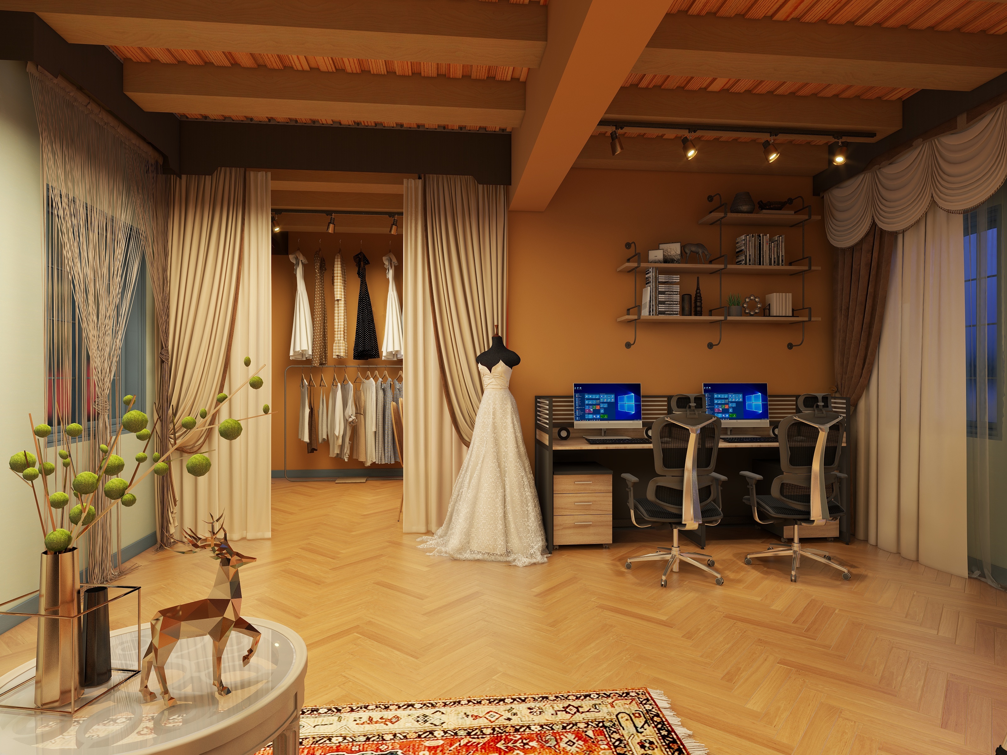 艾尼外尔-老城  拍摄店-装修设计方案