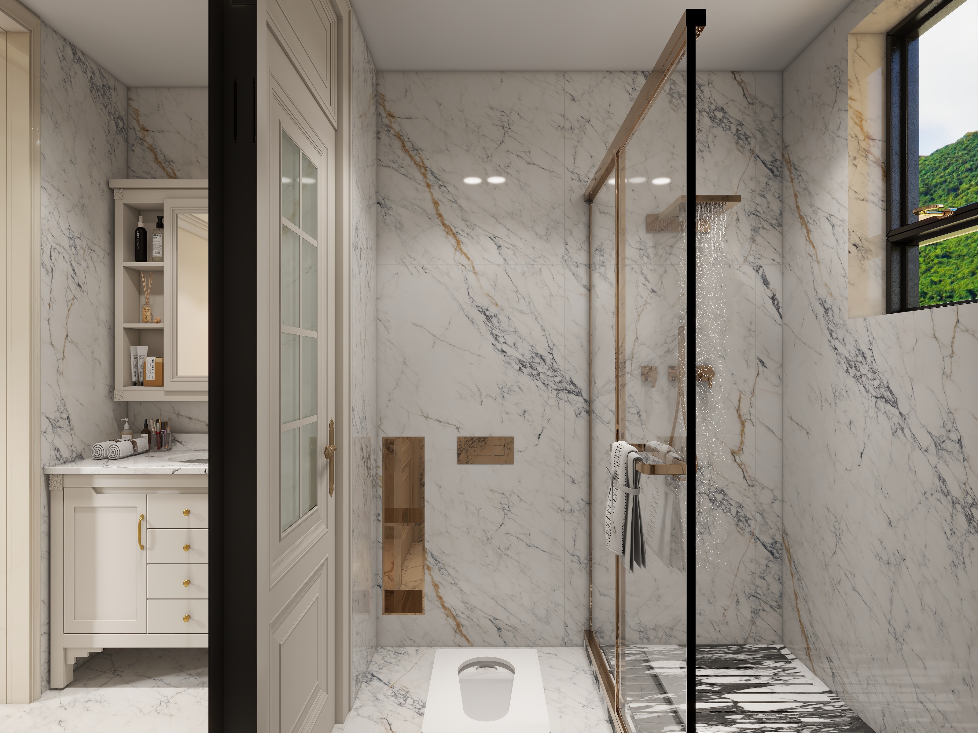 宅研社工作室峰哥-碧桂园·琳姐轻法式-装修设计方案