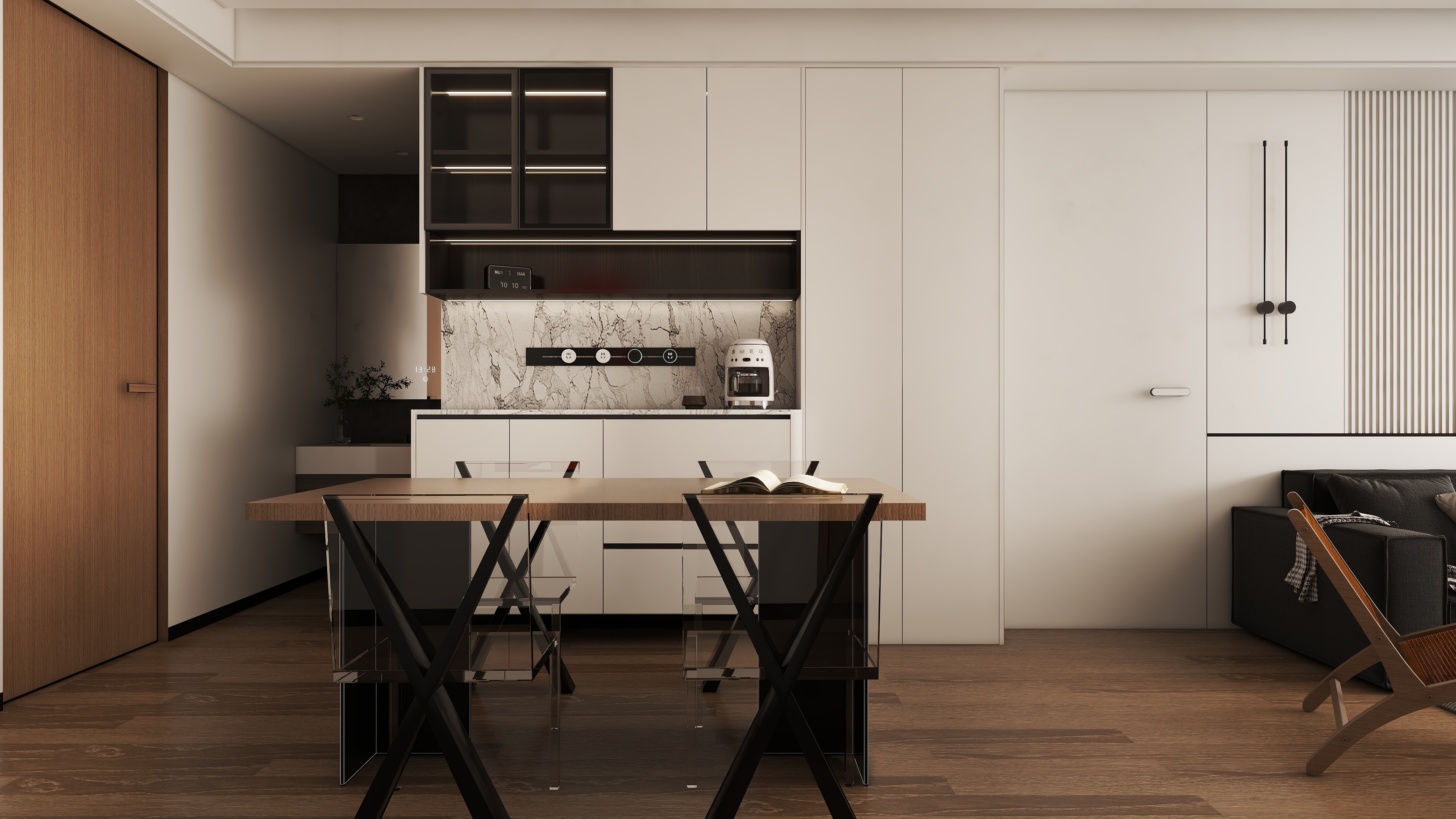 树下草堂-小区房99㎡-装修设计方案