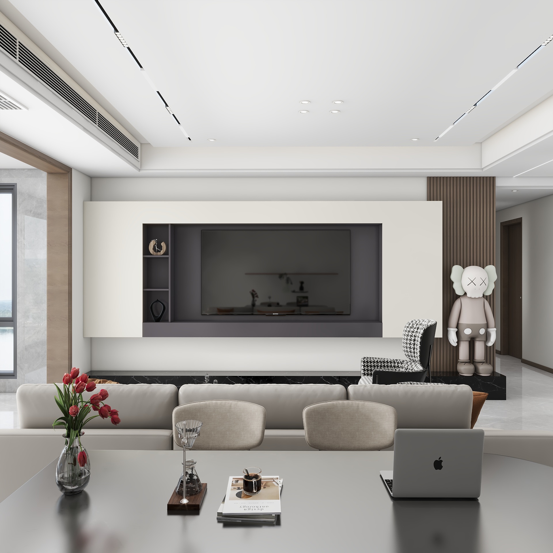 南阳尚层全屋定制--151㎡1室装修效果图