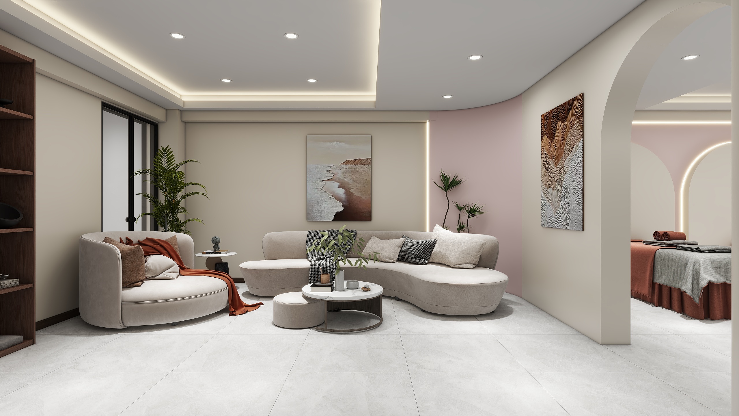 设计张淼冰-美容馆-装修设计方案