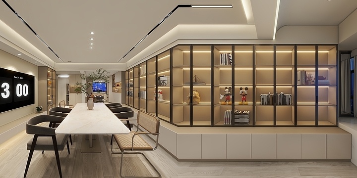 Mr.和-设计-富春花园-装修设计方案