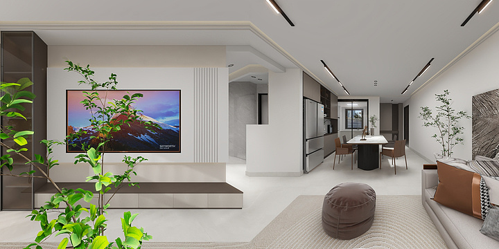 Designer-K-山湖大观126李哥雅居-装修设计方案