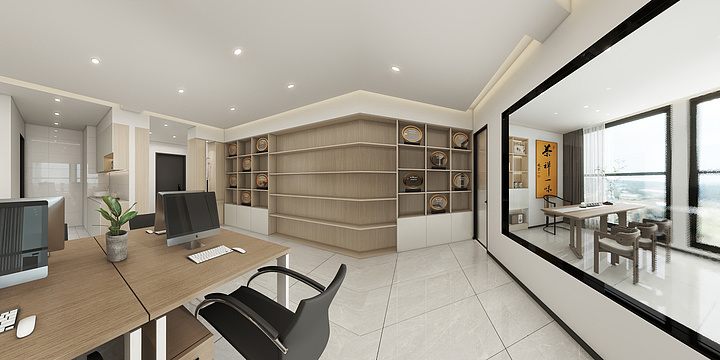 不知名设计师呀-办公室-装修设计方案