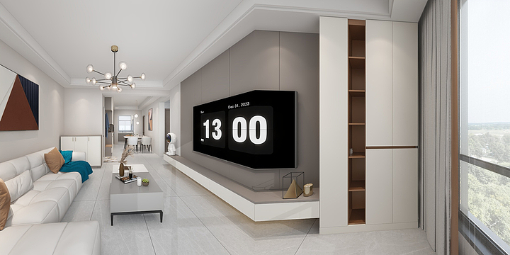 王师5181-鸿泰花园7栋601设计-装修设计方案