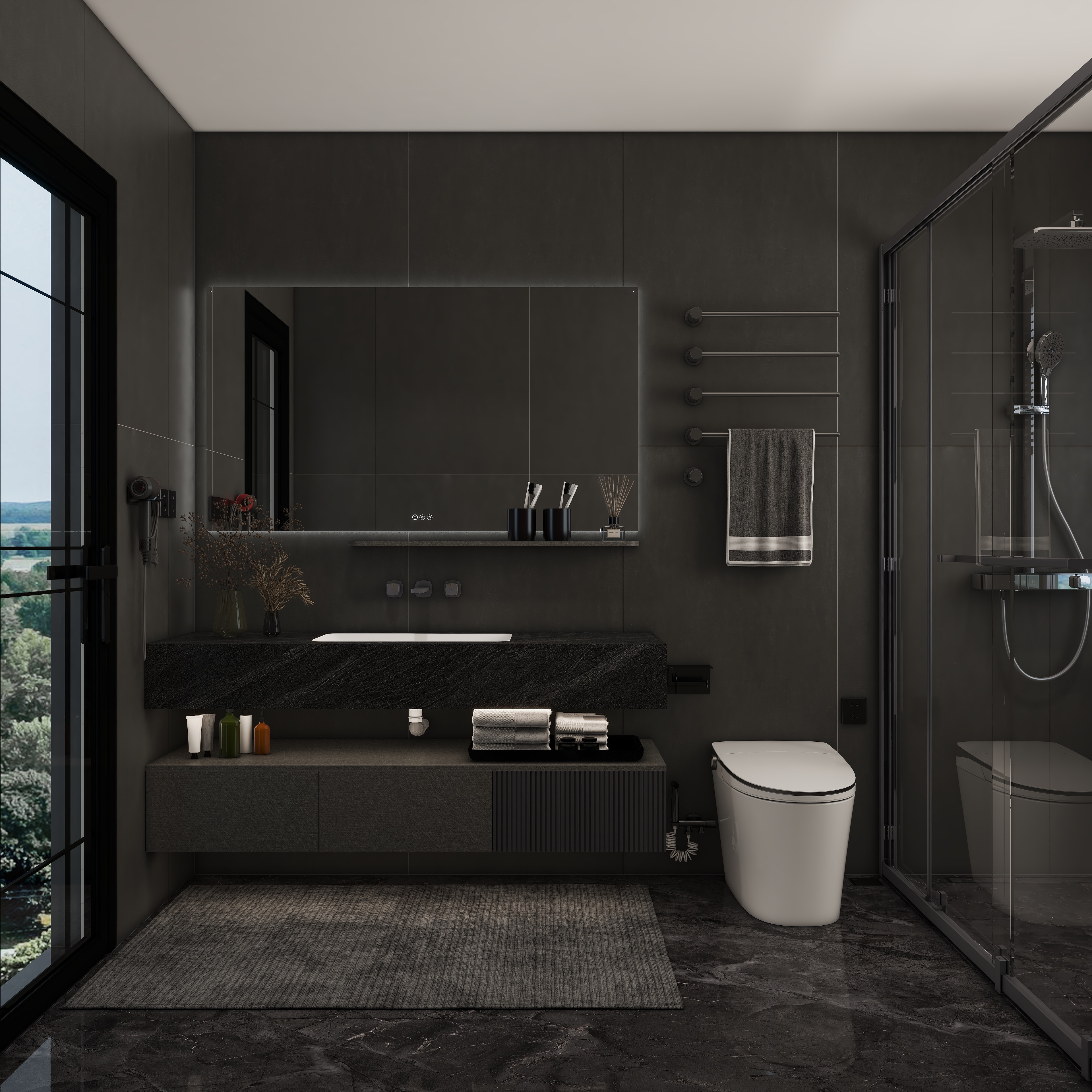 恒洁卫浴全卫定制-星河传奇-装修设计方案