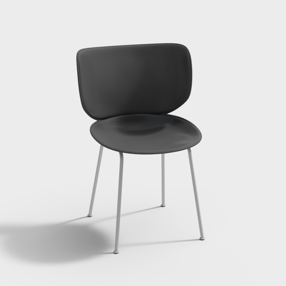 Mooooi Hana Chair Un-Upholstered non stackable3D模型