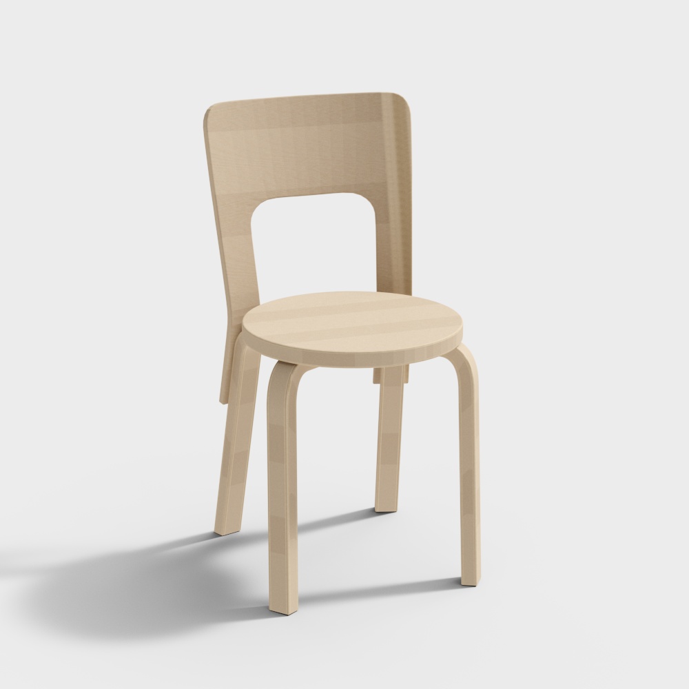 Artek Chair 663D模型