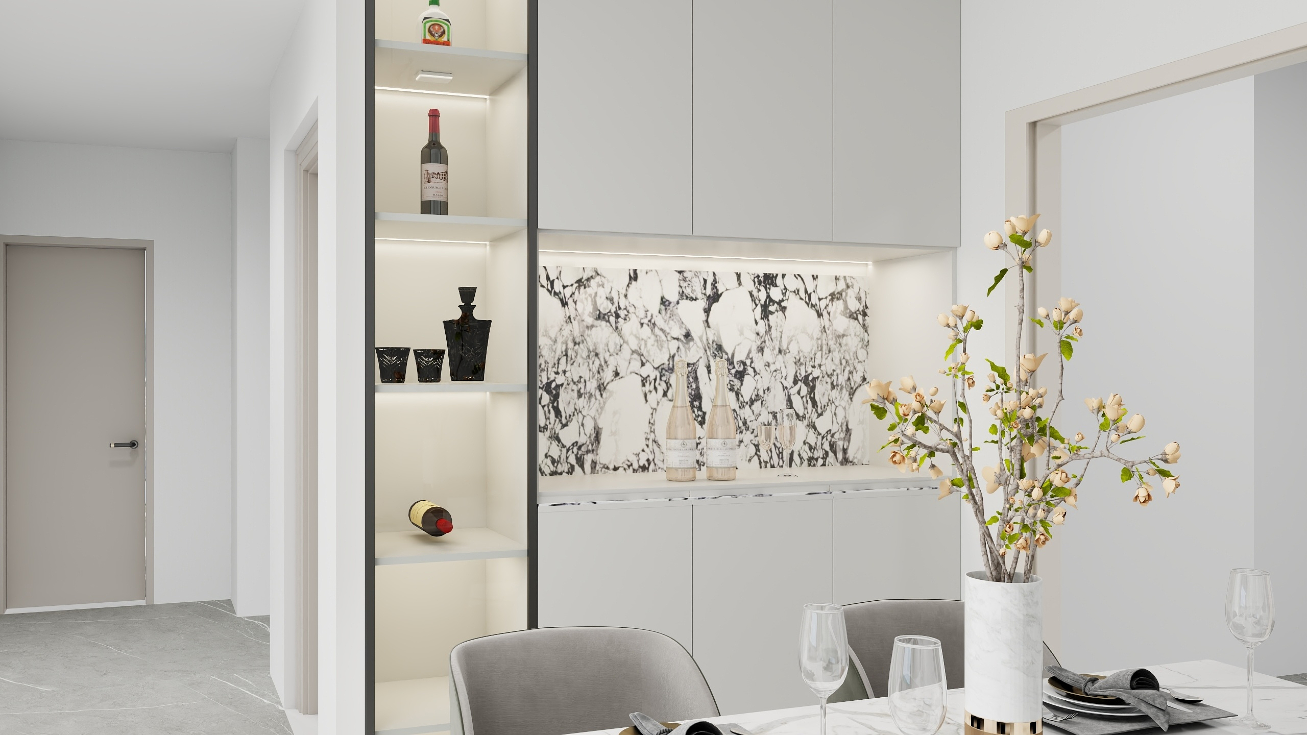 玫瑰与山海-特房新玥公馆2号楼-装修设计方案