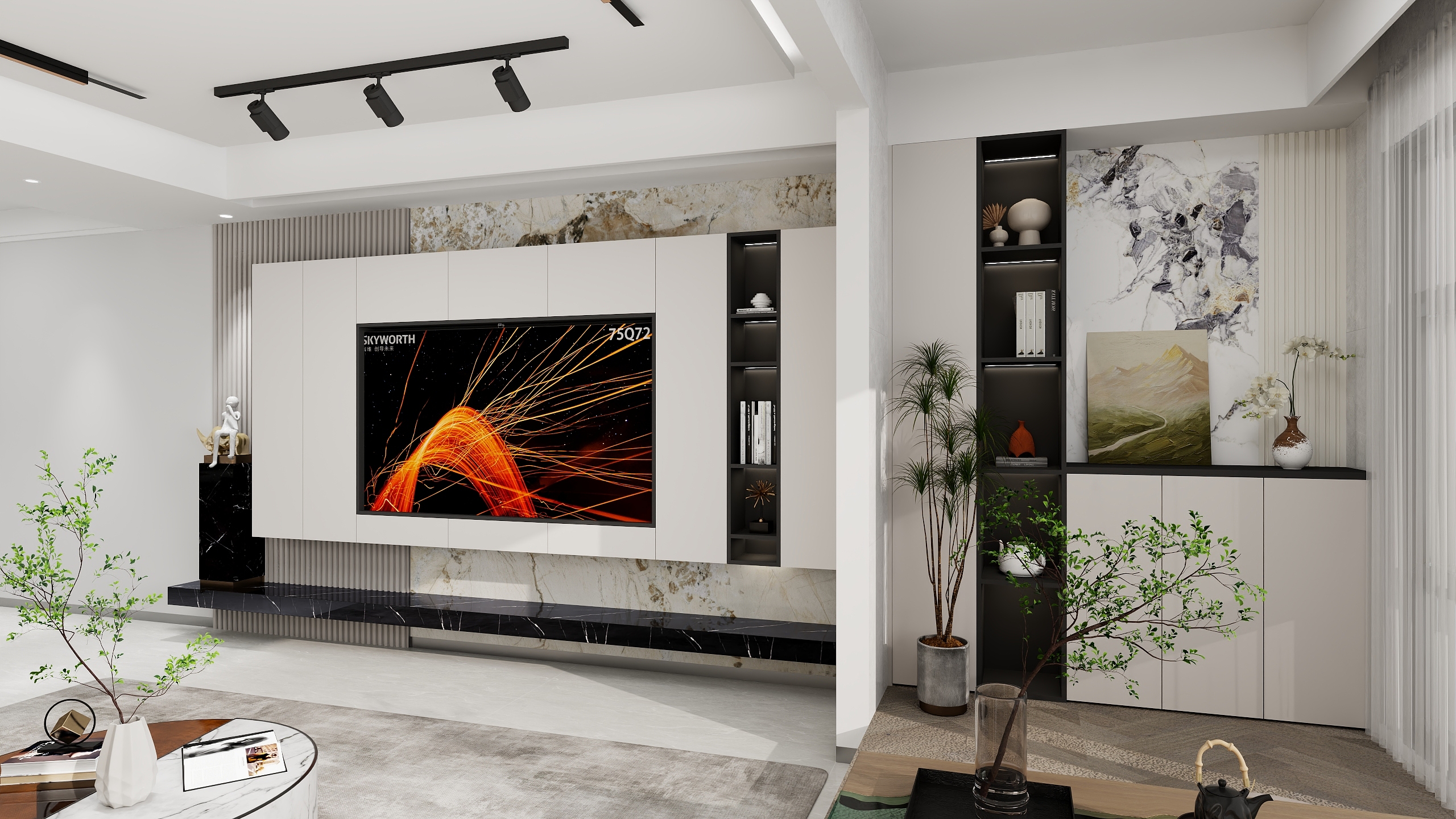 陈子不吃橙子-润成中心-129现代轻奢-装修设计方案