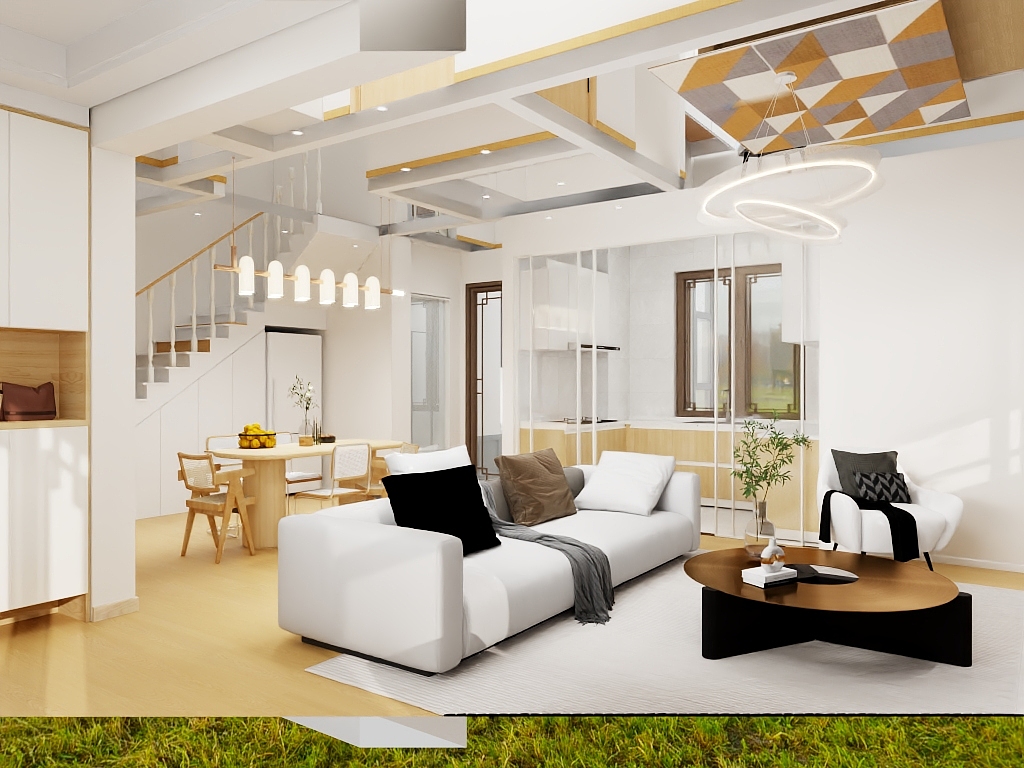 胡贝-天屿湖望湖居32-106-装修设计方案