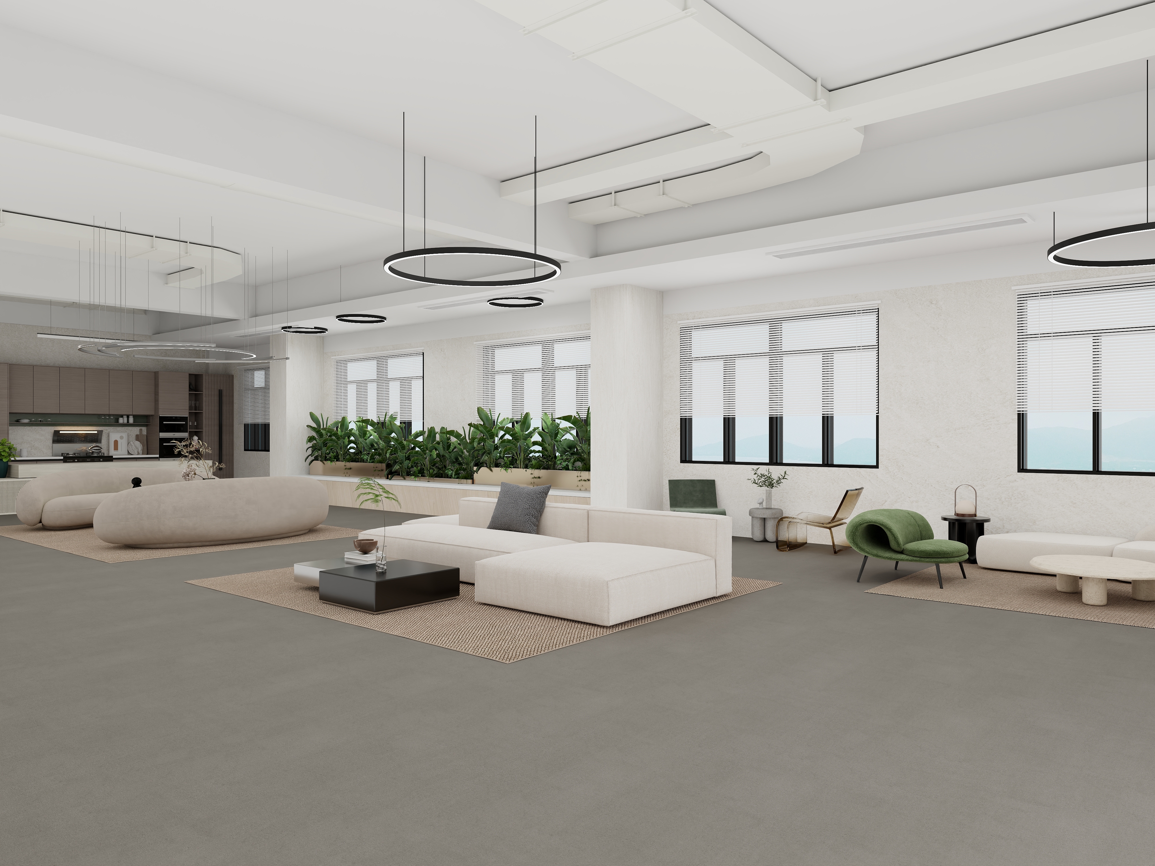 设计师冯橙子-办公室三楼水电网络给排水平面图-装修设计方案