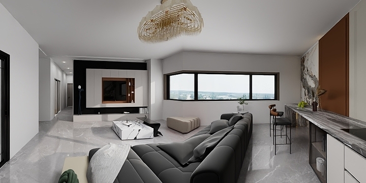 肆计全案郑燕-学樘金茂悦-装修设计方案