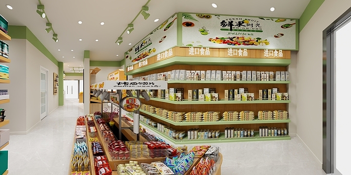 一尘PVUb-水果店-副本-装修设计方案