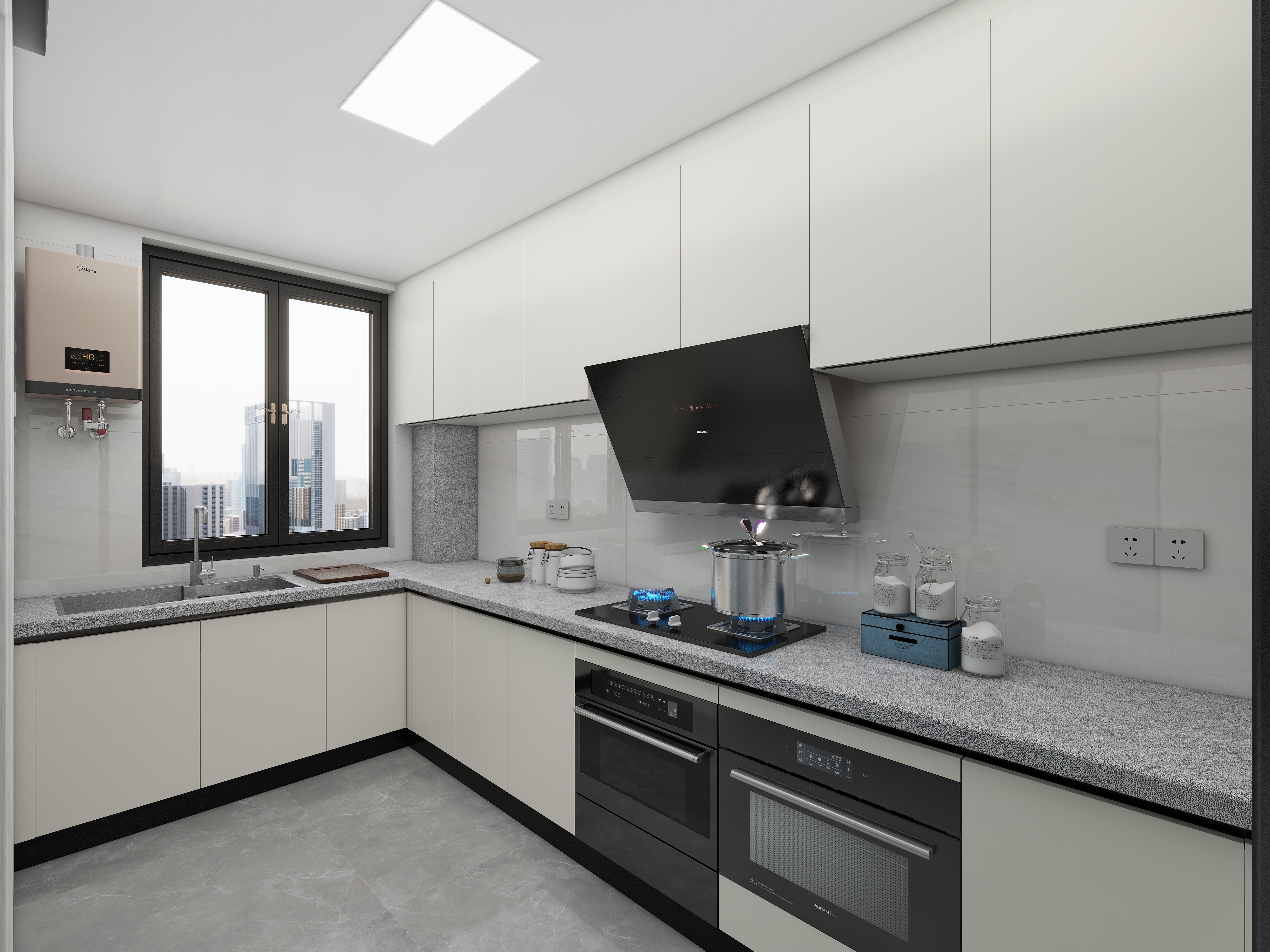 俞成超-合心小区18-2003厨-副本-装修设计方案