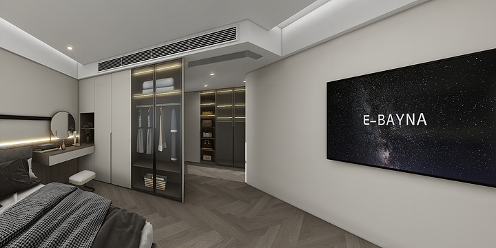 朱小锋设计师GPfP-天香华庭6-904效果图方案三改-装修设计方案