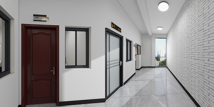 黄建林-王立彪自建房二楼改造-装修设计方案