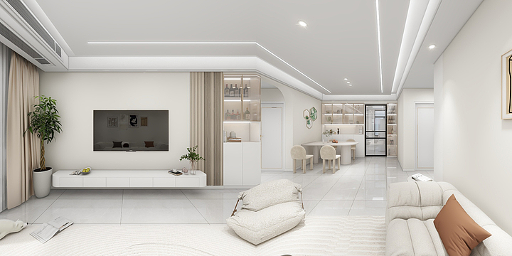 全案设计师Mr.寇-鑫都首府11栋304-装修设计方案