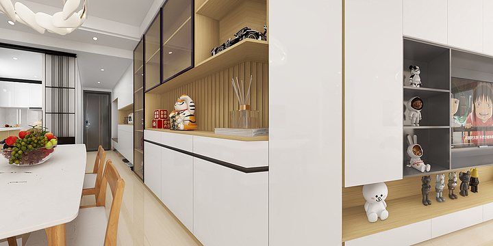 單調ing-原木-领会国际19-1803余小姐雅居-装修设计方案