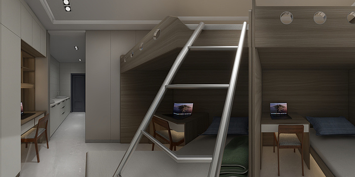 满庭芳华-深圳世宗企业总部宿舍-装修设计方案