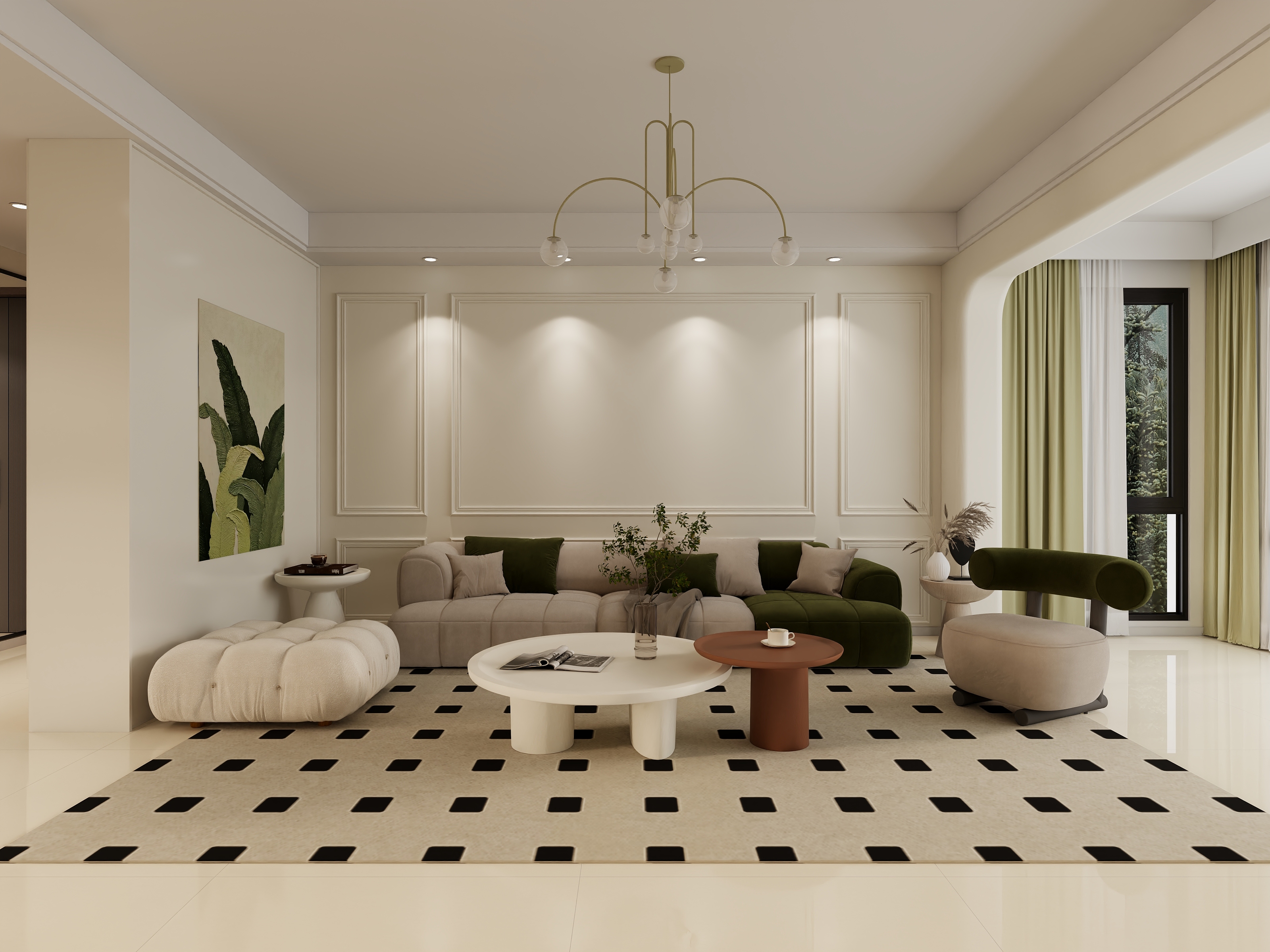 TQ_Design-贵州北部印象-极简欧式奶油-装修设计方案