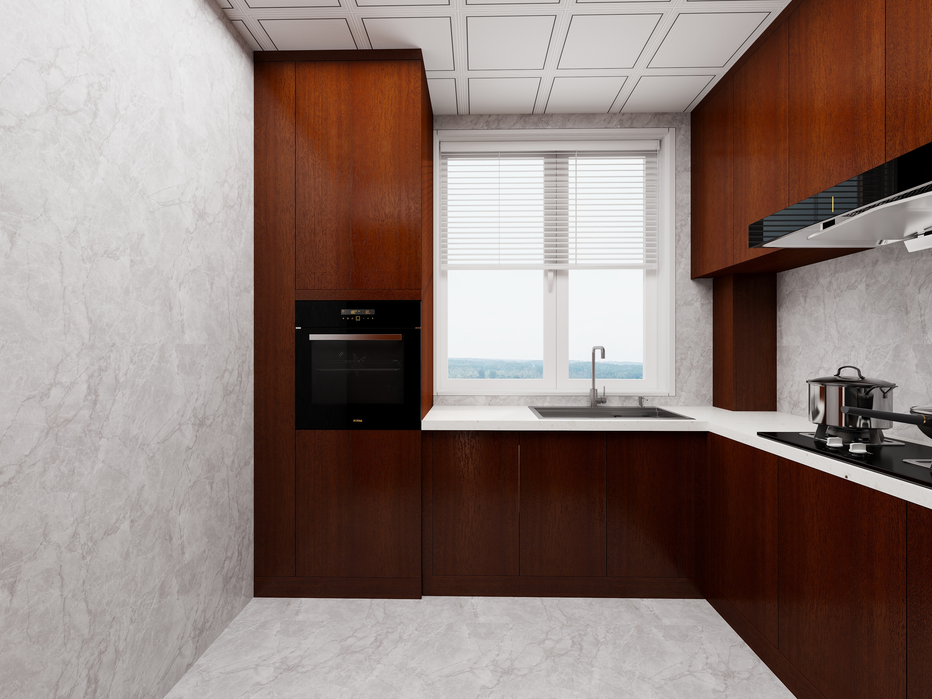 阿傑哥设计-124㎡3室装修效果图