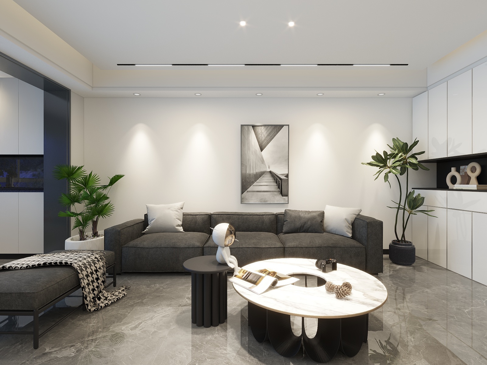 野狼盼月6661- 天马广场 家装装修效果图