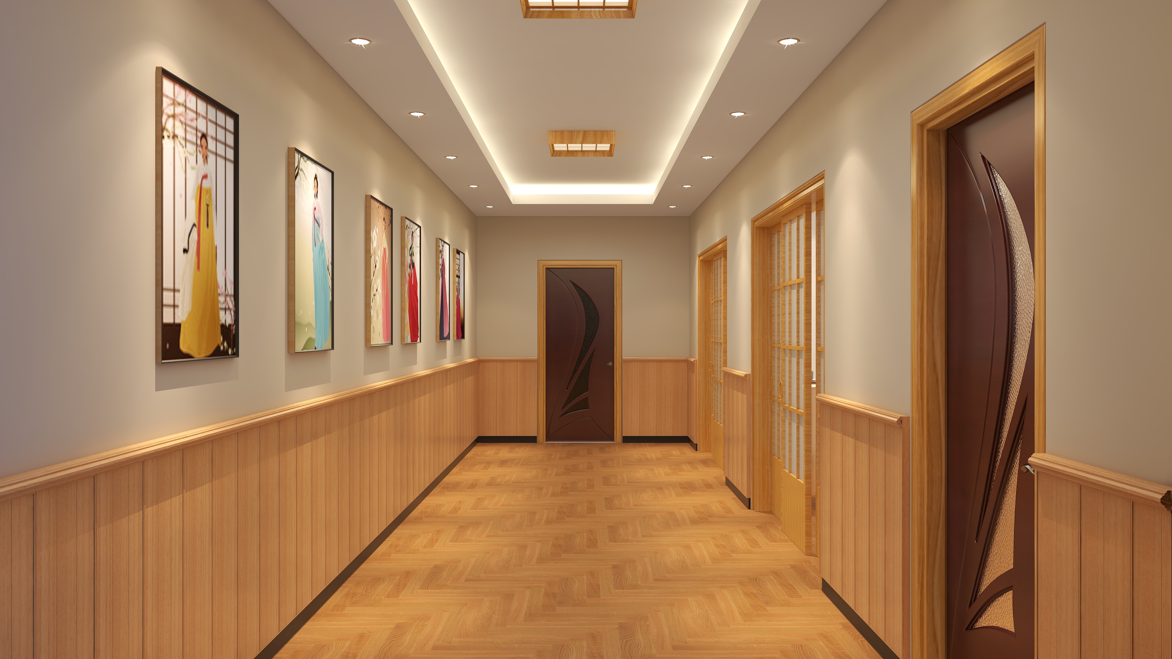 四月蚂蚁子弹飞-韩式餐厅-装修效果图