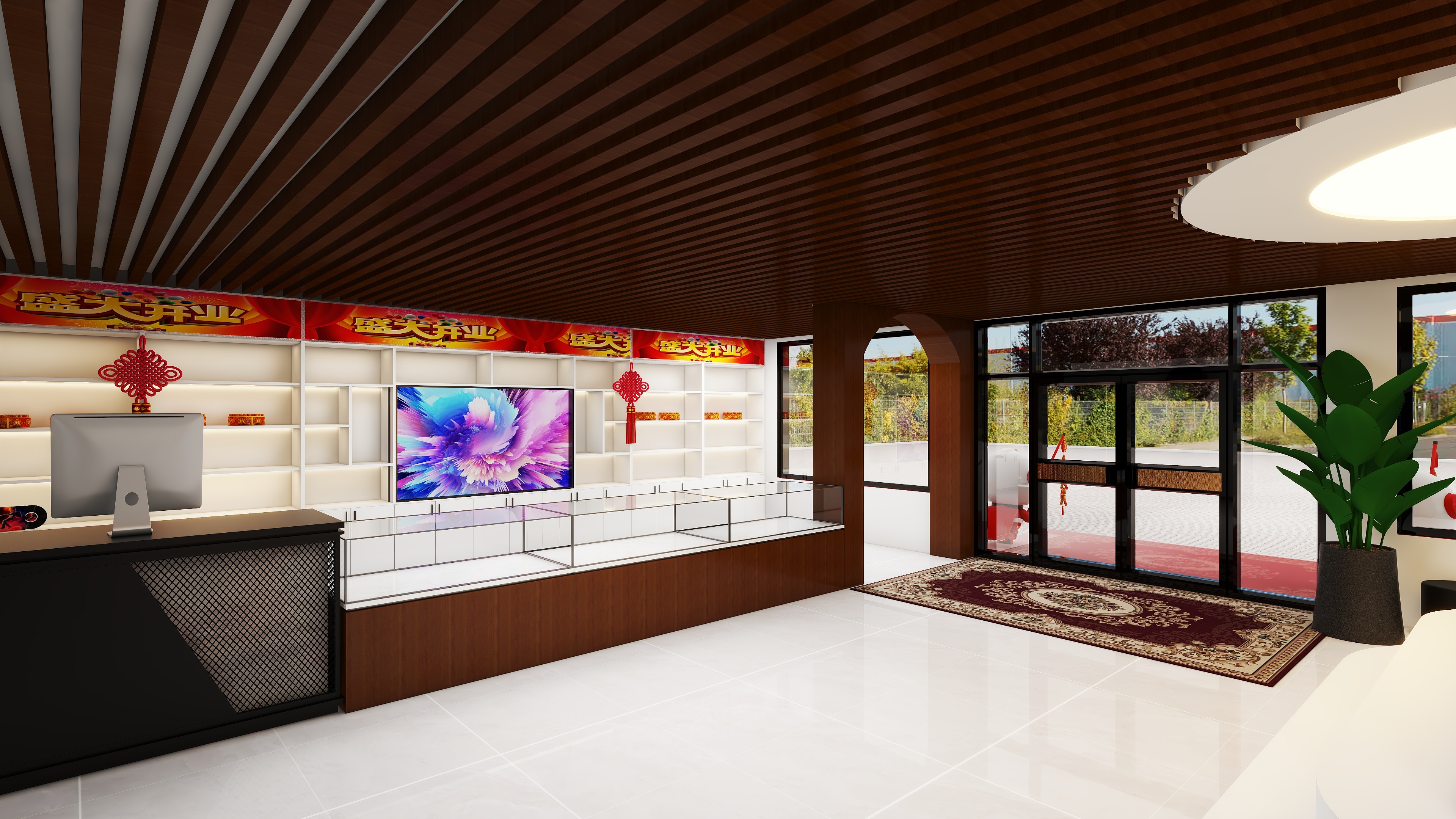 浮华过后最终都是过眼云烟吖-南阳市·烟花爆竹经营部-装修设计方案