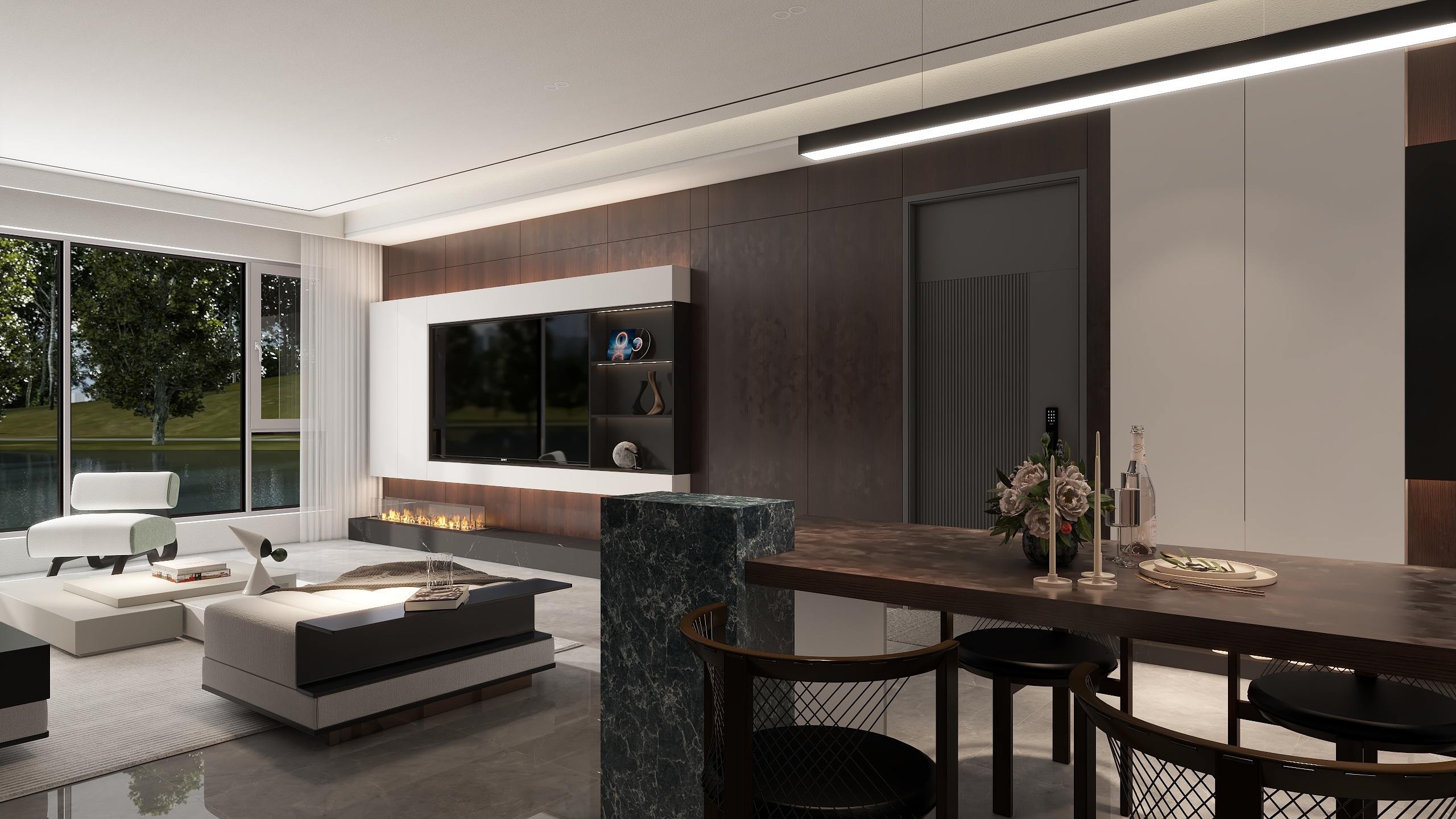 放风筝唱歌-127㎡4室-装修设计方案