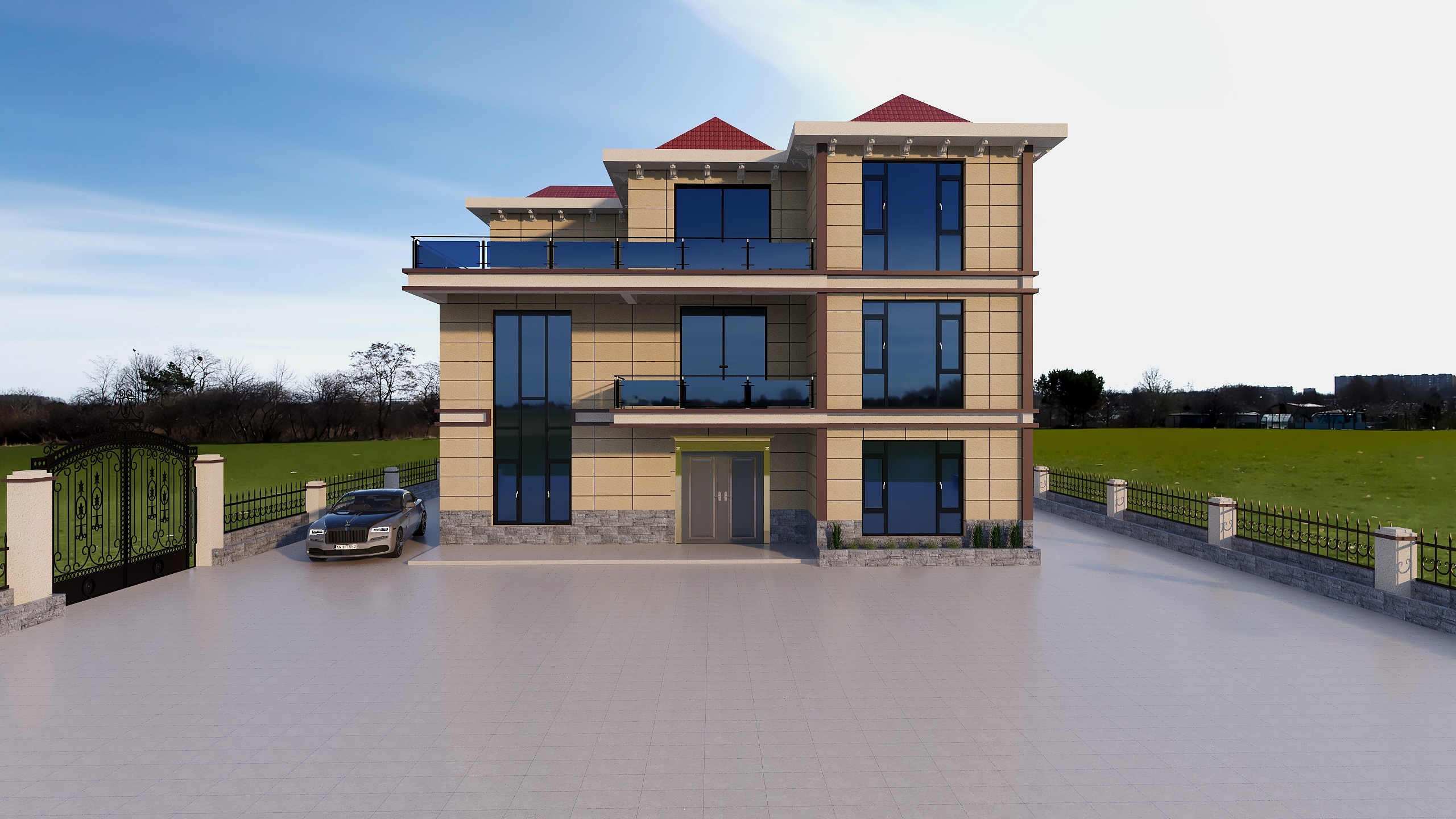 萬少DS-别墅-现代-装修设计方案