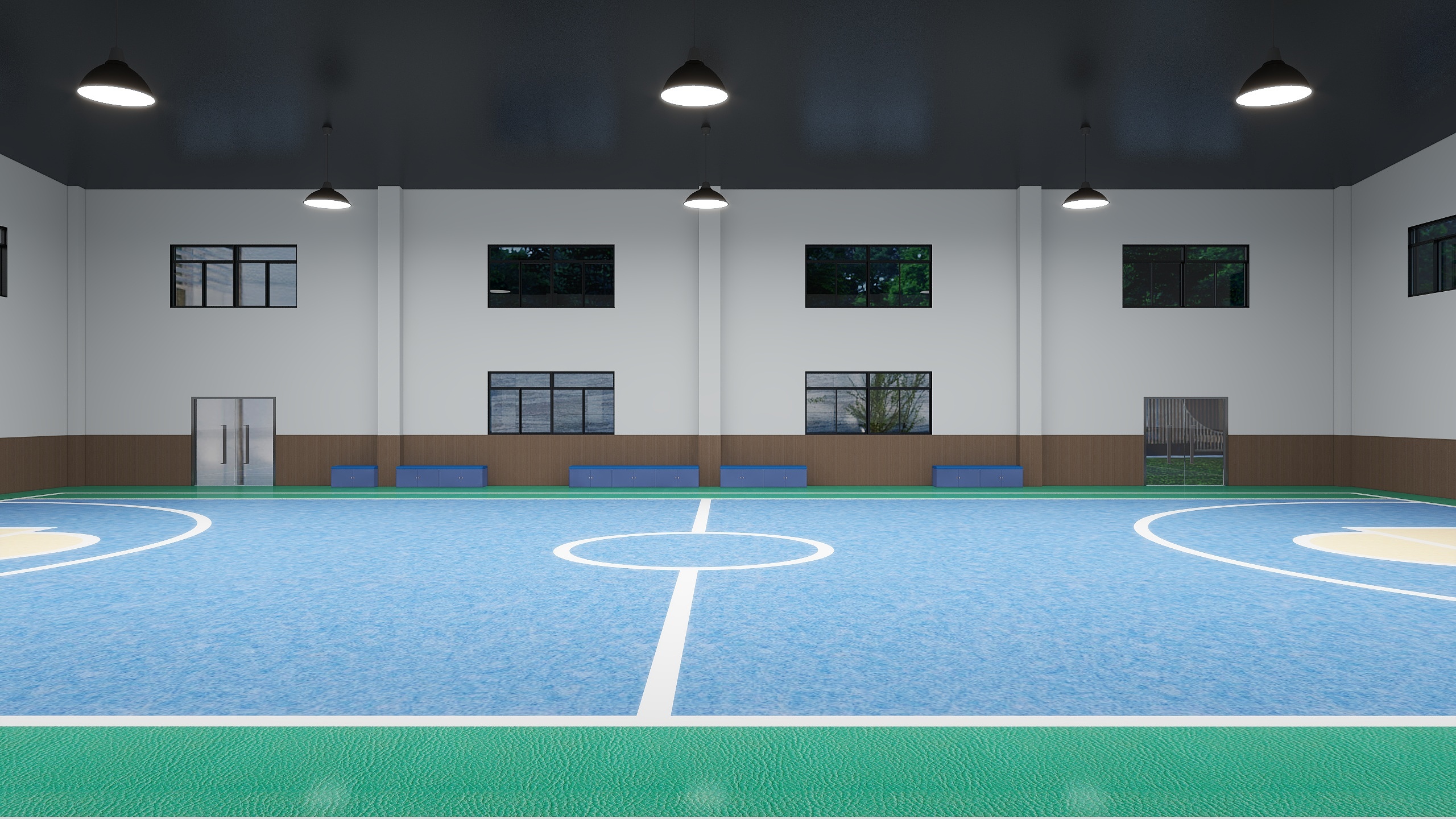 成长在漫长旅途-球场-装修设计方案