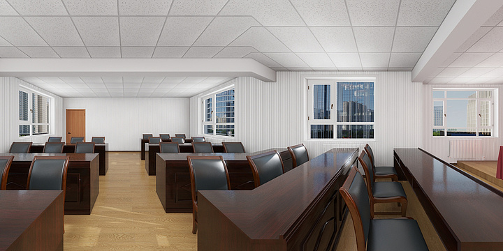 众洽装饰-会议室-装修设计方案
