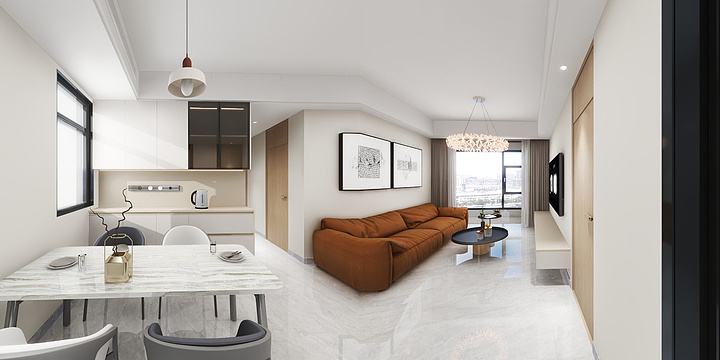 高端私人设计-栖月栖月雅苑7-801-装修设计方案