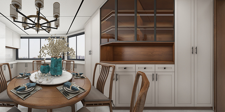 胡文娟I5764861841-呼市武警小区-装修设计方案