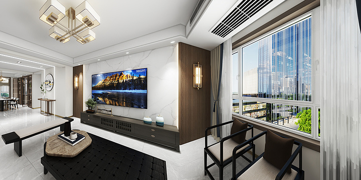 传畅设计-濮阳春耕家园-装修设计方案