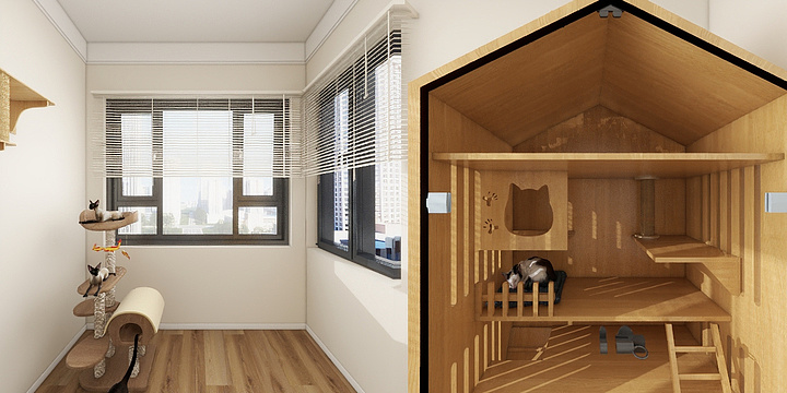 Heartmindandsoul-海德公园81㎡2室-装修设计方案